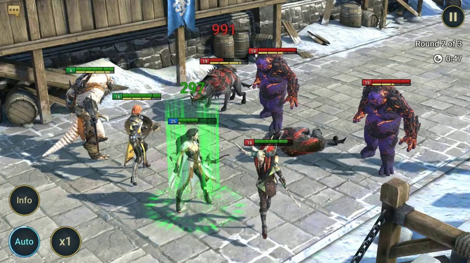 Геймплей Raid: Shadow Legends