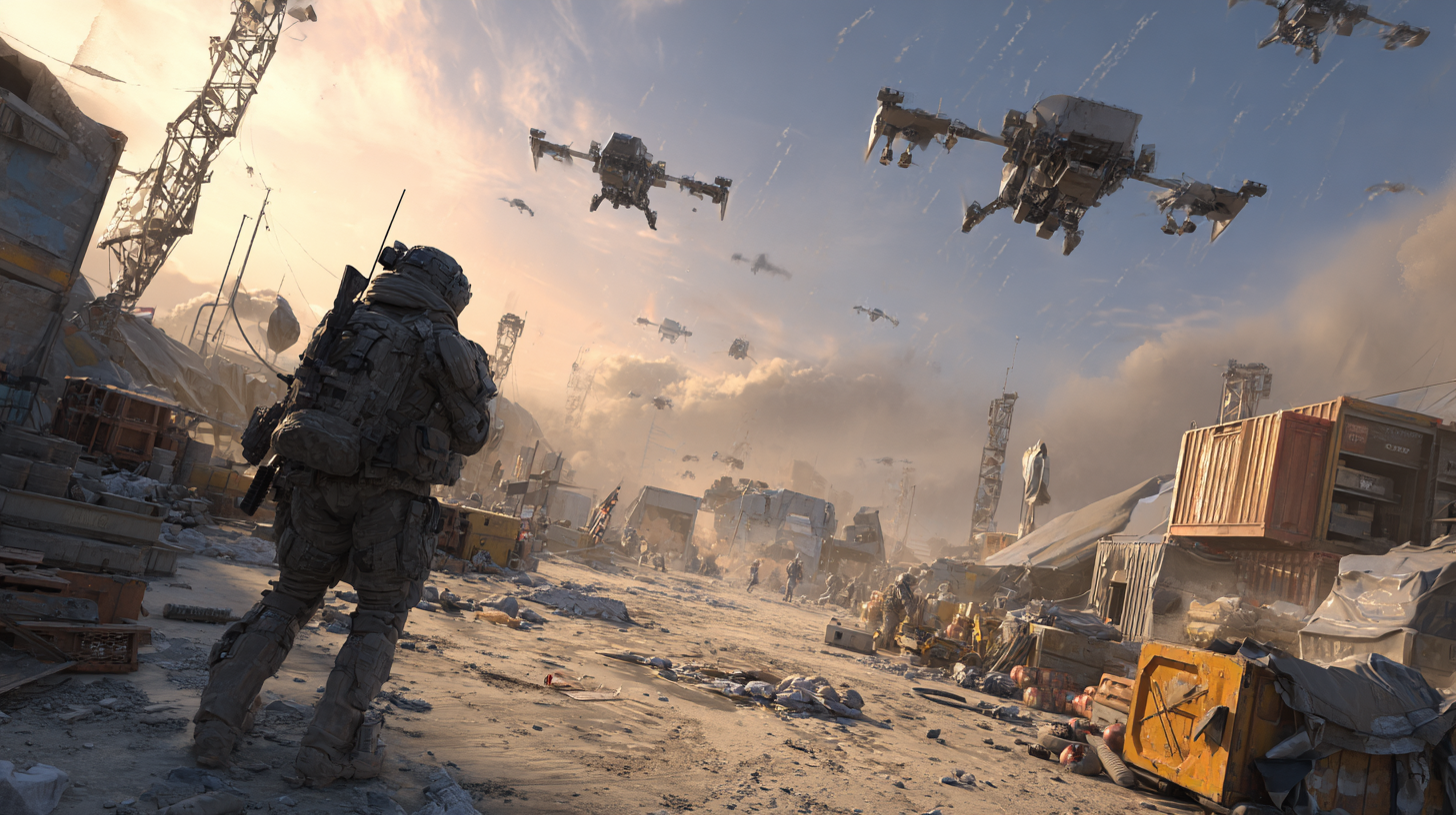 Генеративный арт, вдохновленный ARC Raiders