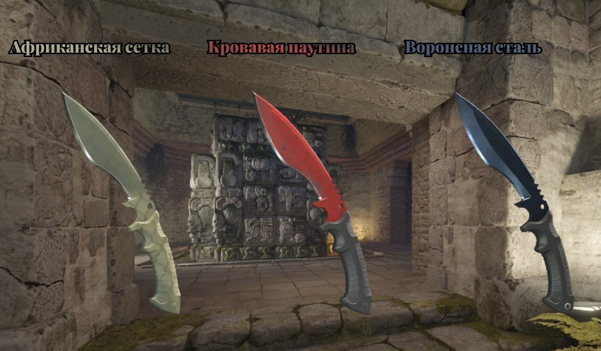 Источник: CQ.ru / Африканская сетка, Кровавая паутина и Вороненая сталь