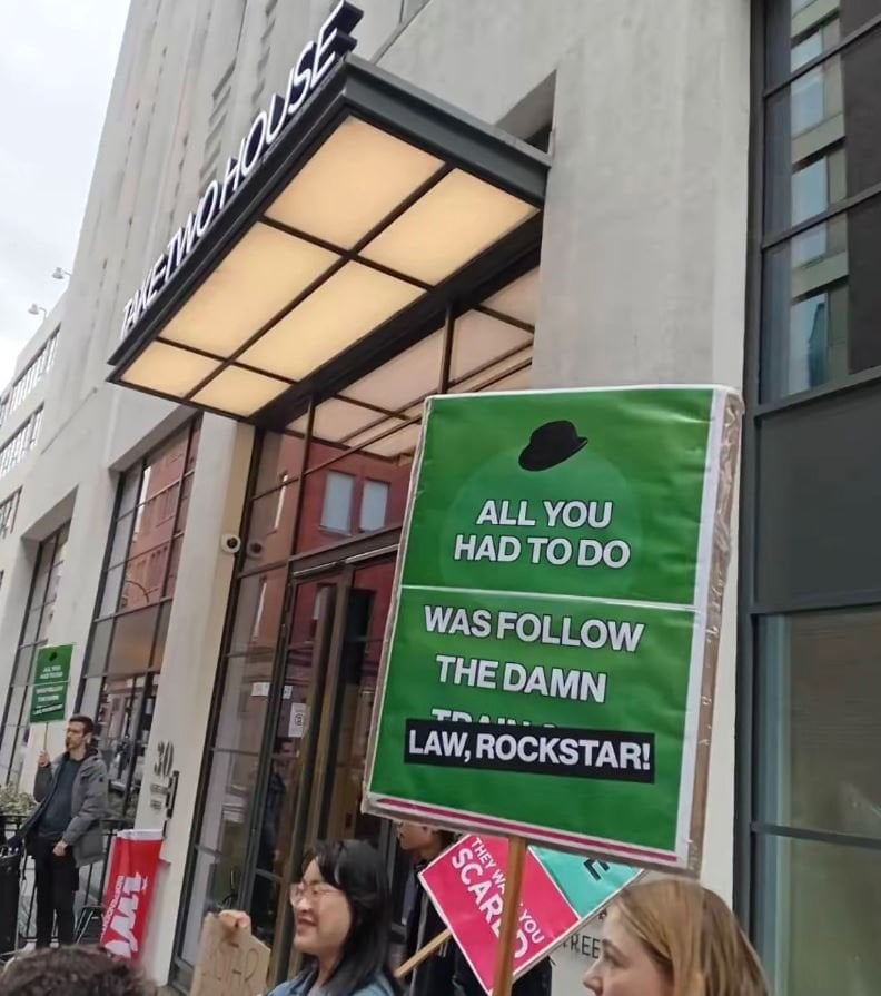 Протест бывших сотрудников Rockstar