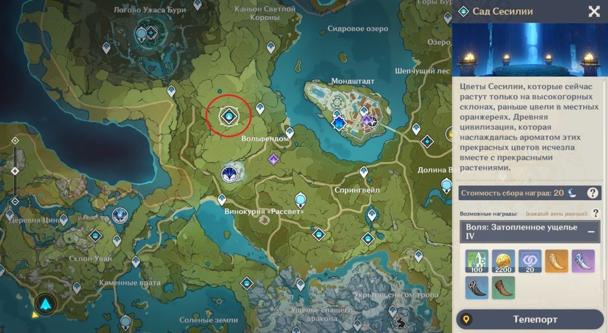 Источник: CQ.ru / Данж «Сад Сесилии»