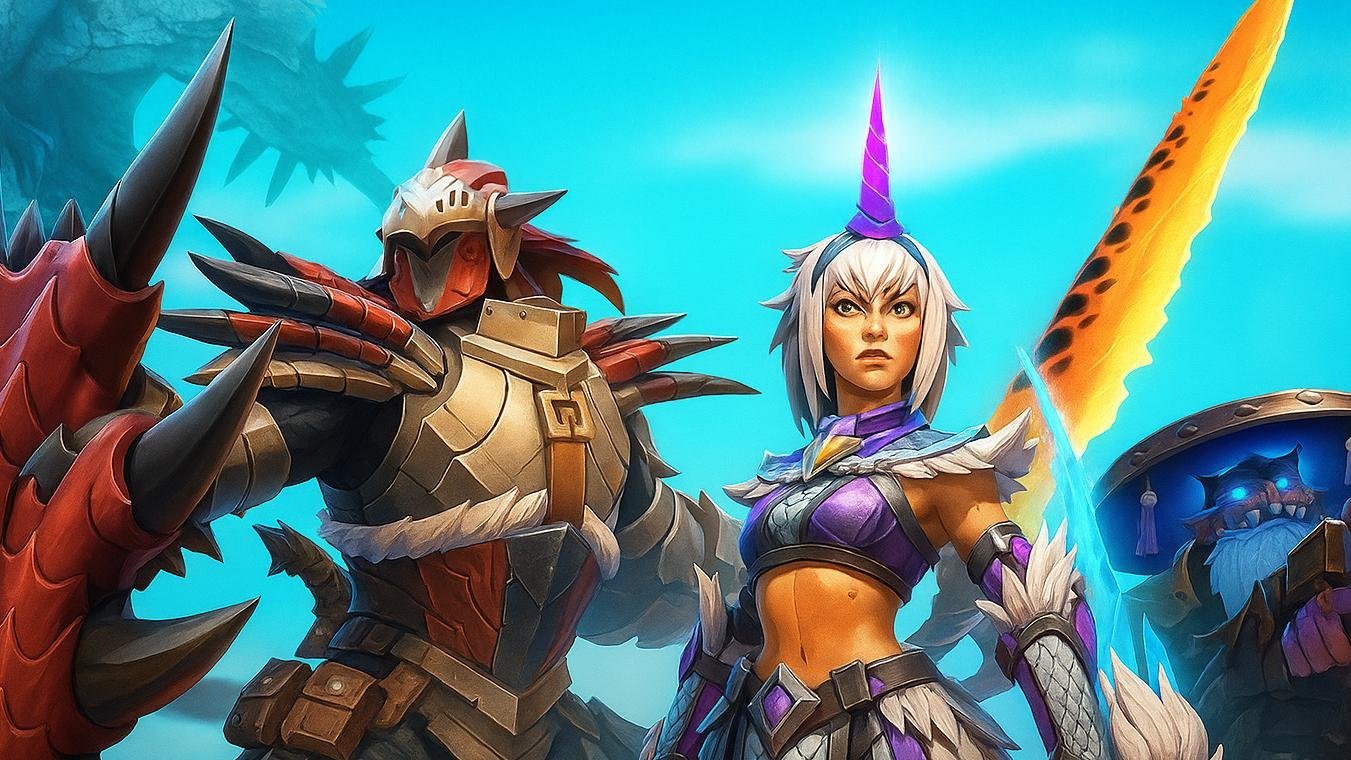 В Dota 2 стартовала коллаборация с Monster Hunter  все детали