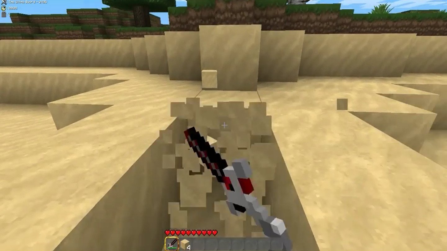 Источник: CQ.ru / Мод на мечи в Minecraft