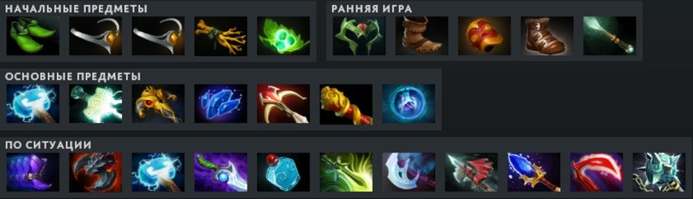 Скриншот CQ.ru / Сборка для керри