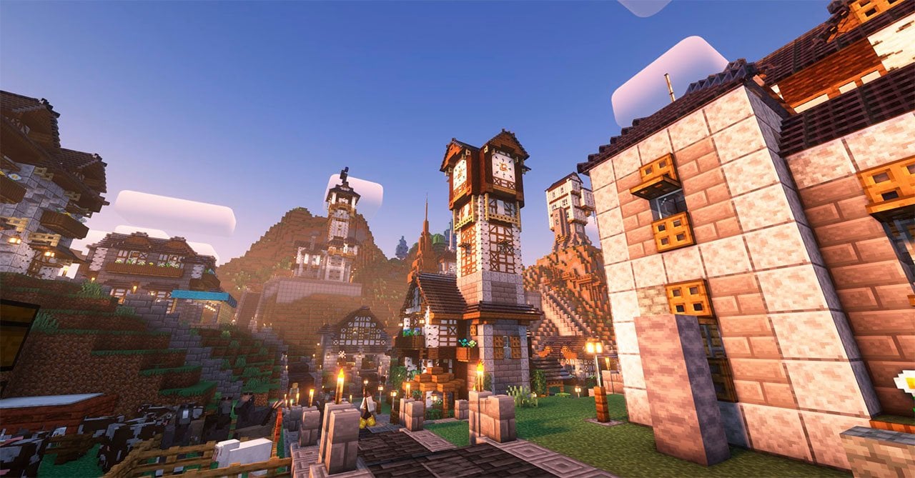 Источник: CQ.ru / Как похорошел Майнкрафт с модом MineColonies