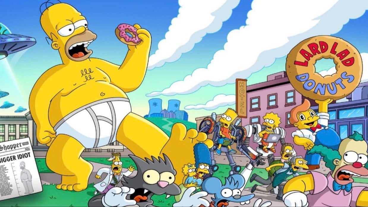 Fortnite финальное обновление с Симпсонами уже в игре