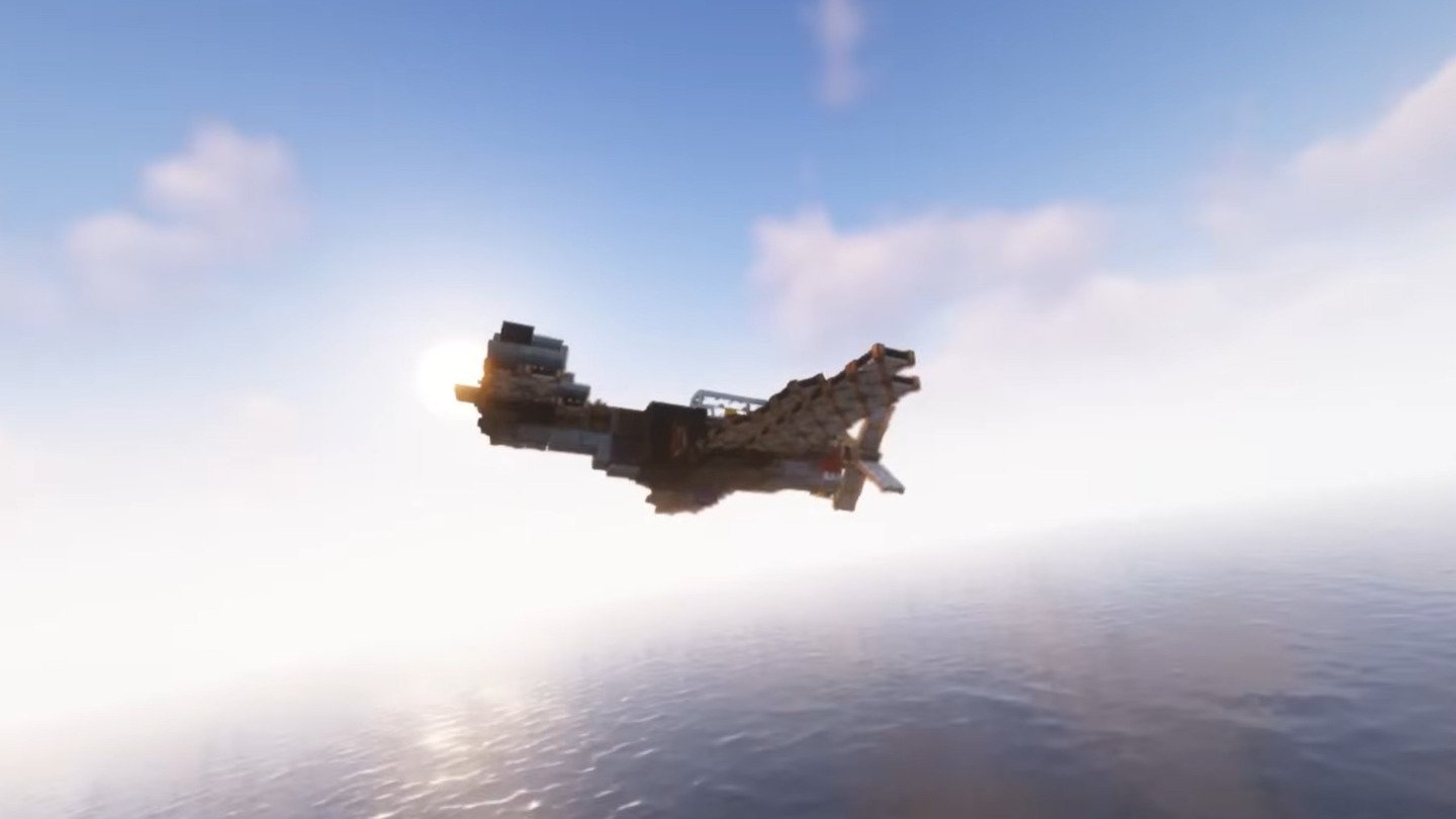 Источник: CQ.ru / Моды на самолеты в Minecraft