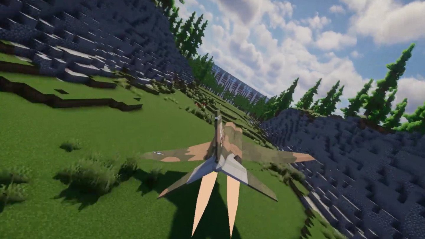 Источник: CQ.ru / Моды на самолеты в Minecraft