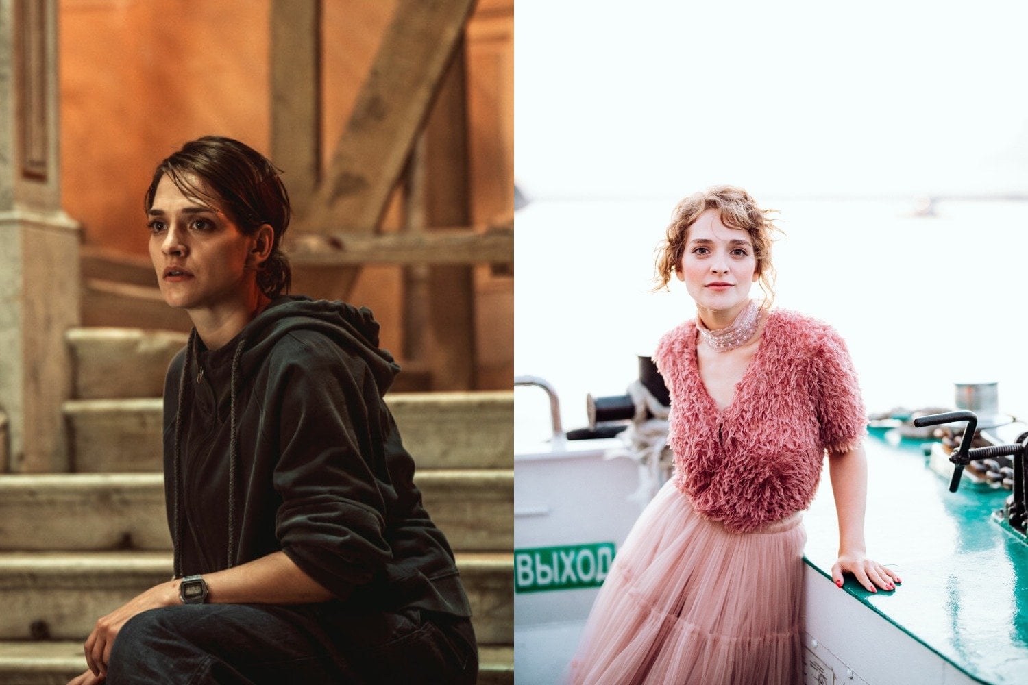 Савранская в сериале (слева) и в жизни. Источники фото: «Метод 3» и соцсети актрисы