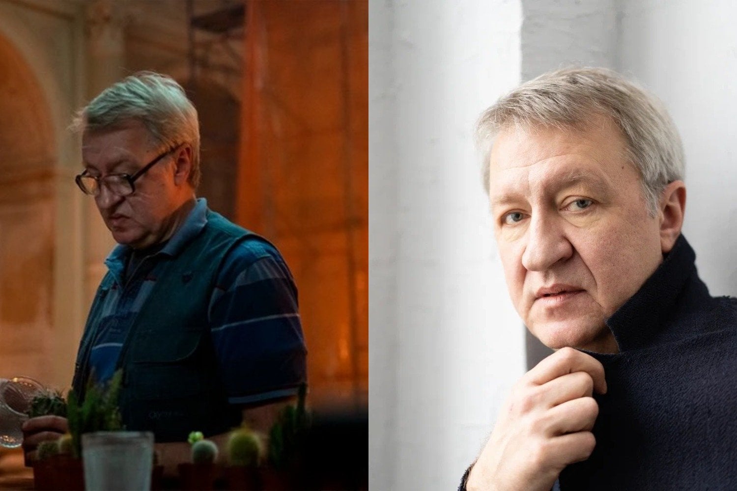 Черневич в сериале (слева) и в жизни. Источники фото: «Метод 3» и kino-teatr.ru