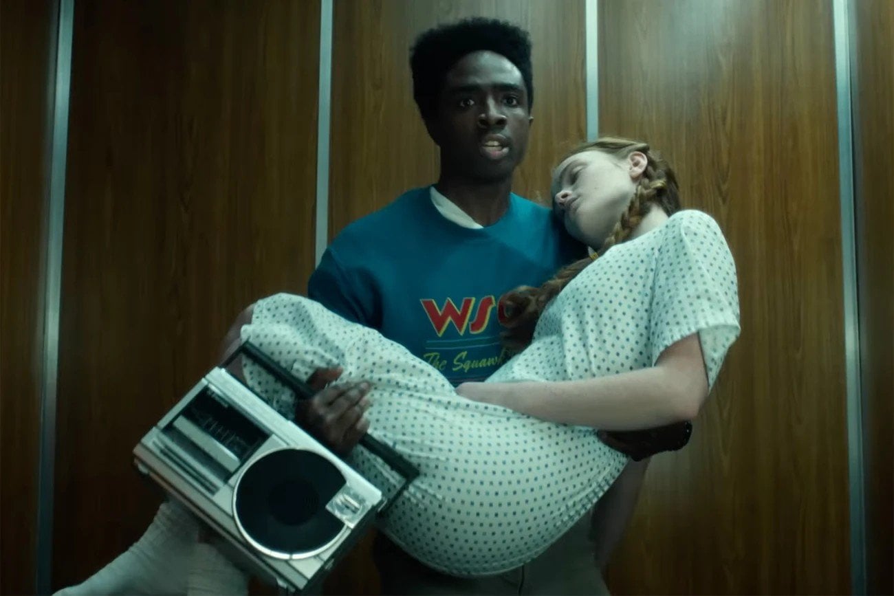 Калеб Маклафлин в пятом сезоне «Очень странных дел» / Netflix