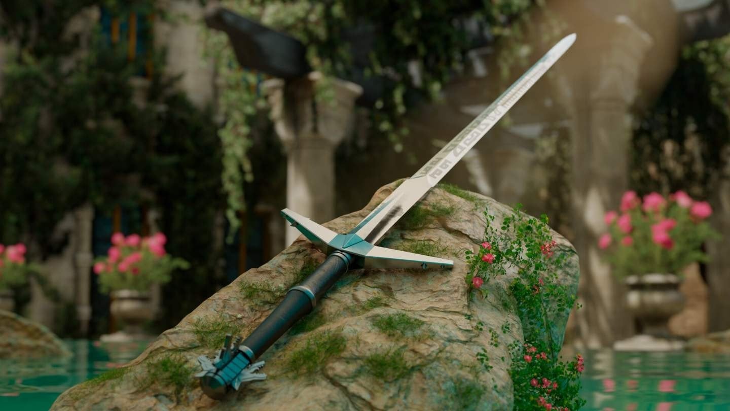 Настоящий серебряный меч ведьмака можно купить за 31 тысяч рублей