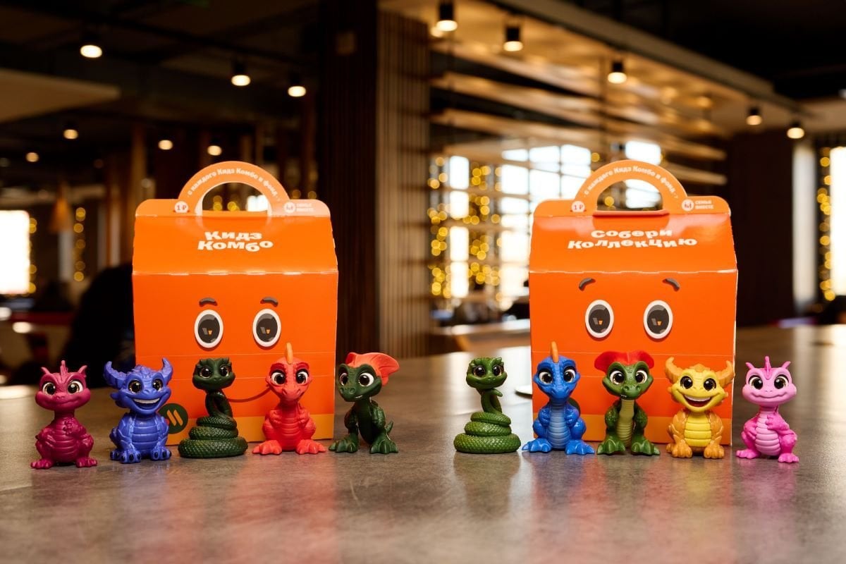 Все игрушки, доступные при заказе набора «Кидз Комбо»