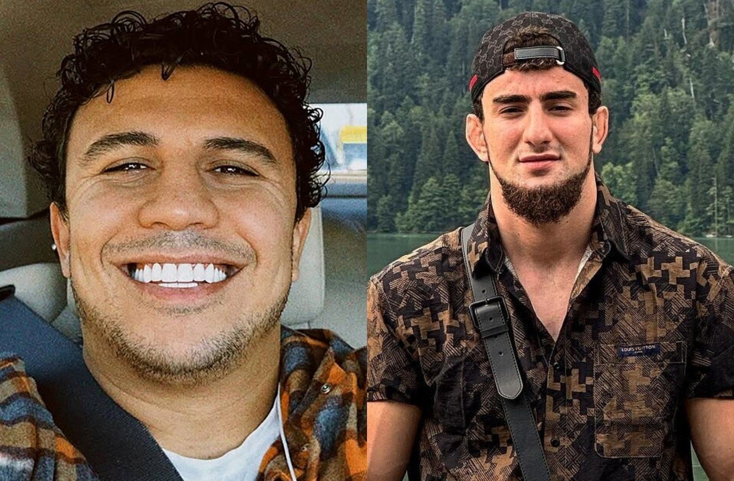 Субо (слева)  Шовхал Чурчаев. Фото из соцсетей блогера и спортсмена.