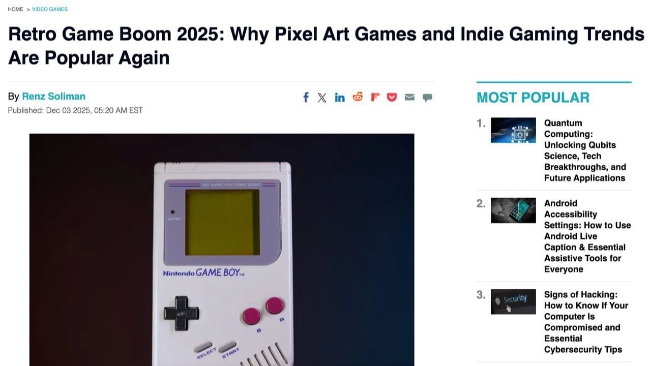 Источник: скриншот СQ.ru / О возрождении ретро-игр сейчас говорят все