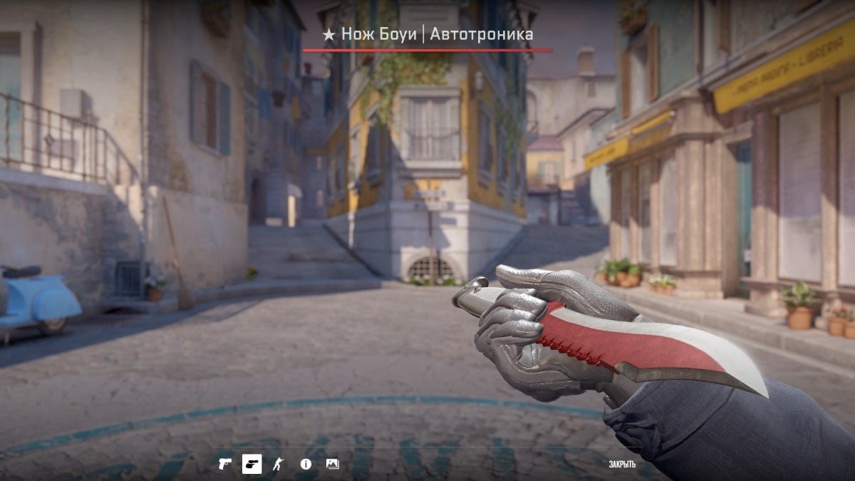 Источник: CQ.ru / Bowie Knife в Counter‑Strike 2