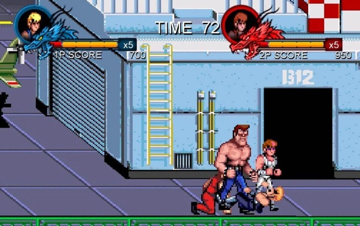 Источник: скриншот CQ.ru / Геймплей Double Dragon Trilogy