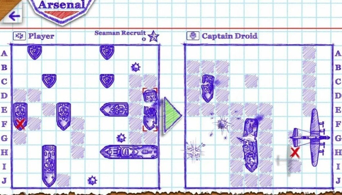 Источник: скриншот CQ.ru / Геймплей Sea Battle 2