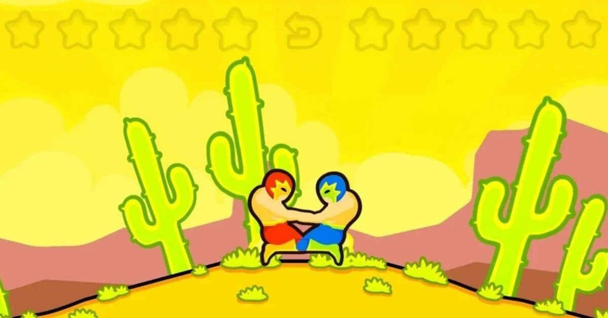 Источник: скриншот CQ.ru / Геймплей Wrestle Jump