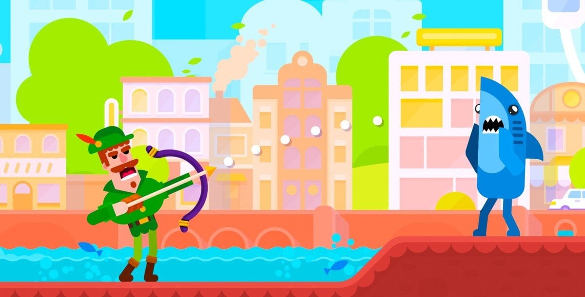 Источник: скриншот CQ.ru / Геймплей Bowmasters