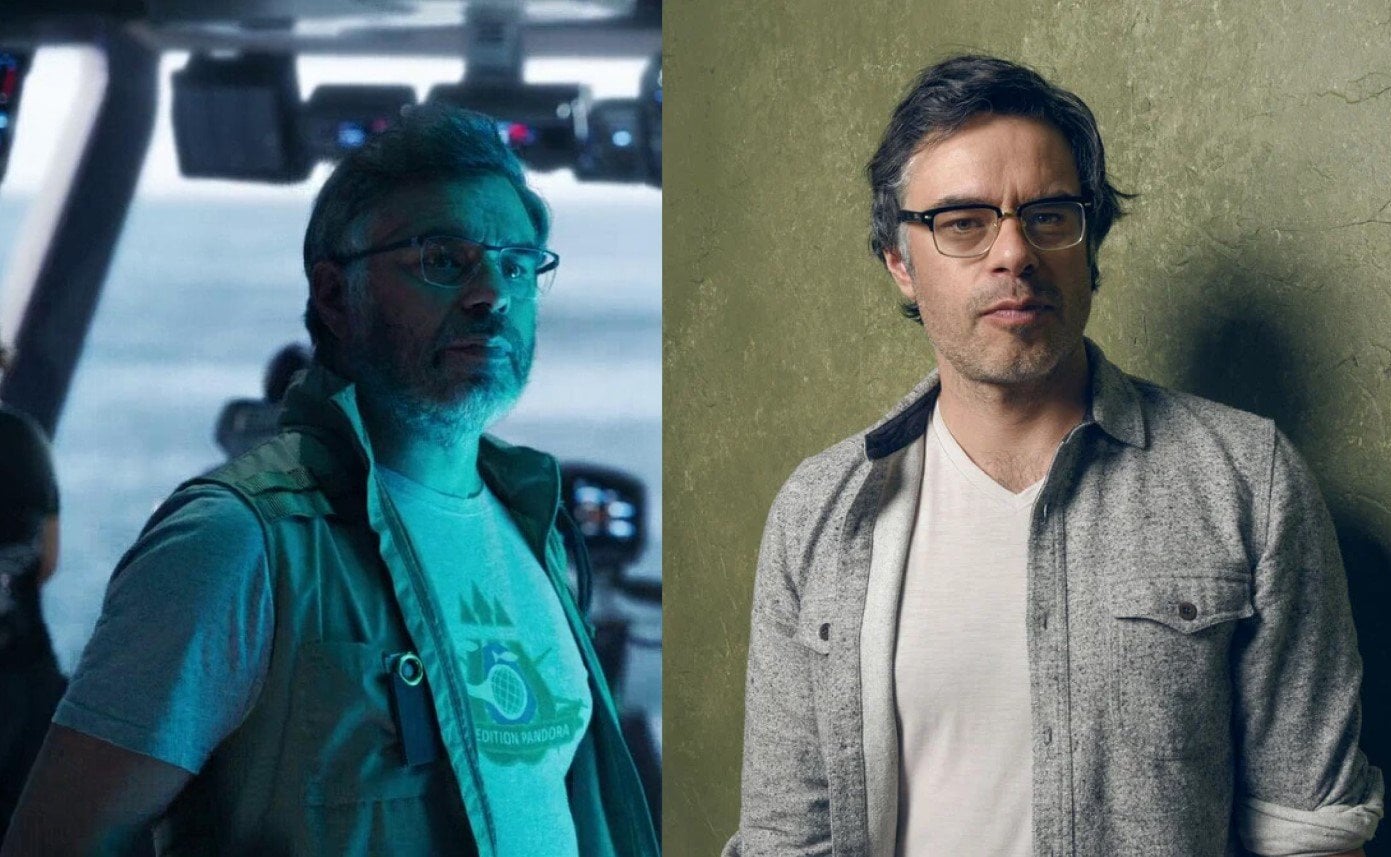 Клемент в фильме (слева) и в жизни. Источники фото: «Аватар 2» и Кинопоиск