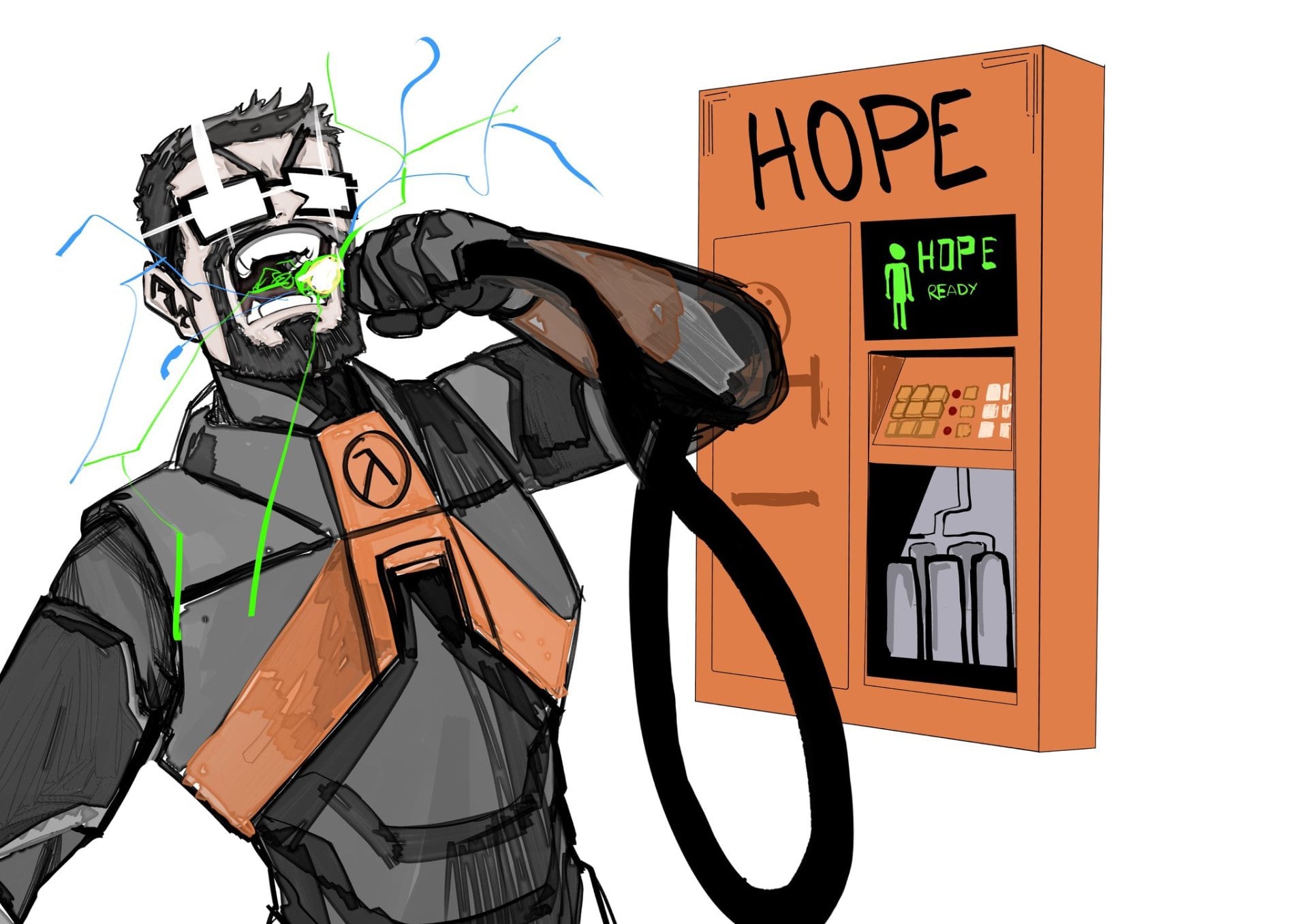 Пример творчества фанатов на фоне слухом об анонсе