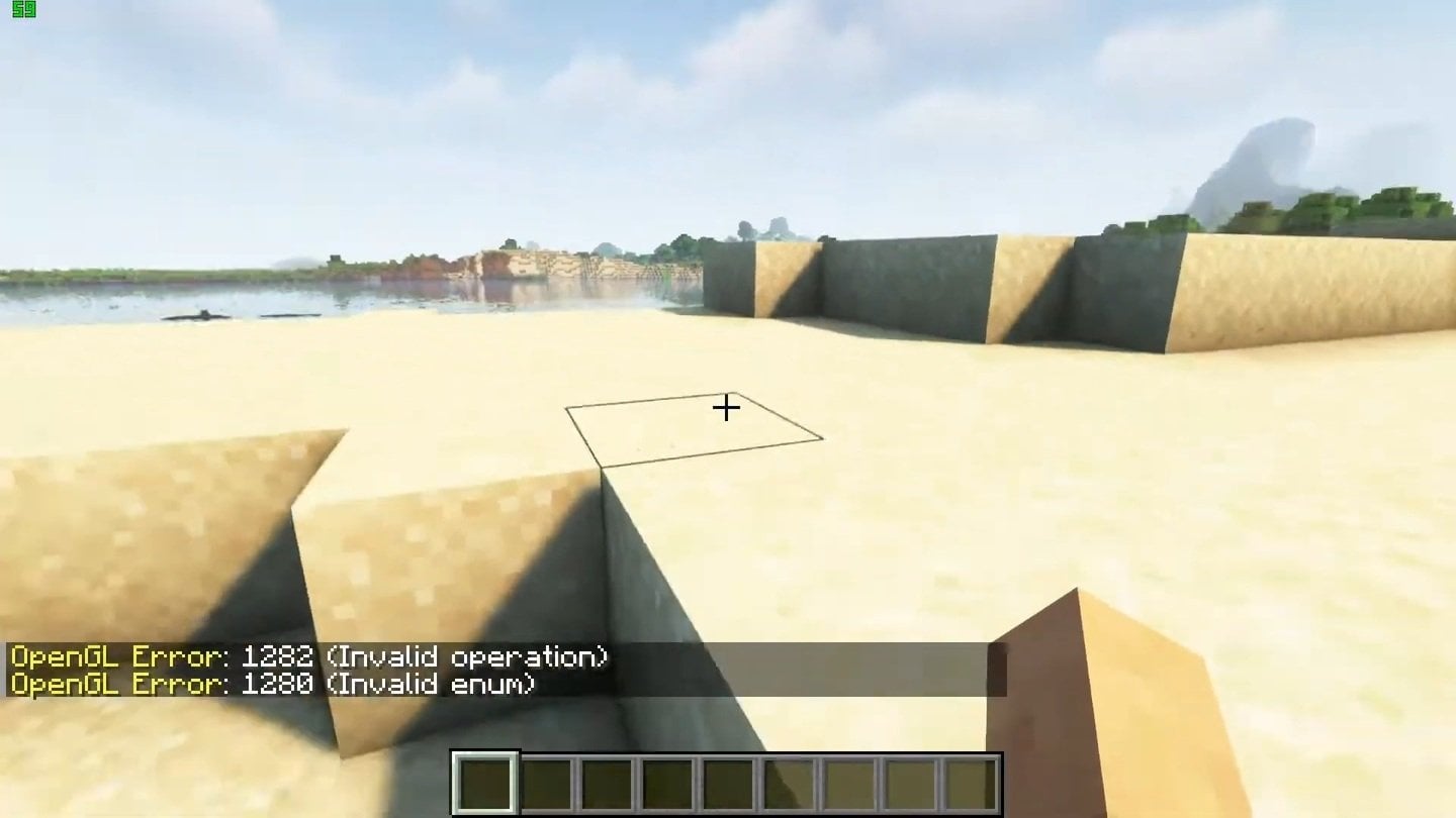 Источник: скриншот CQ.ru / Ошибка OpenGL Error 1282 Invalid Operation