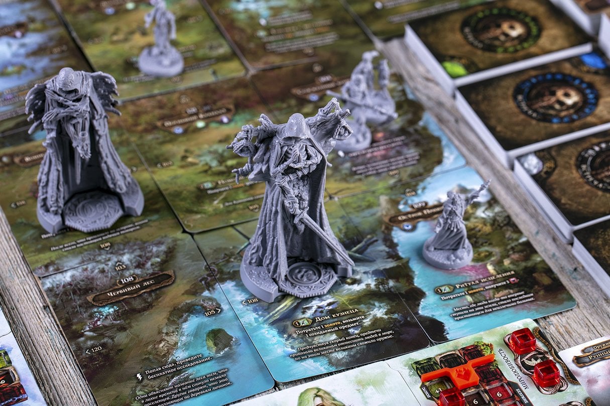 Источник: Crowgames.ru / Миниатюры в Tainted Grail на высшем уровне