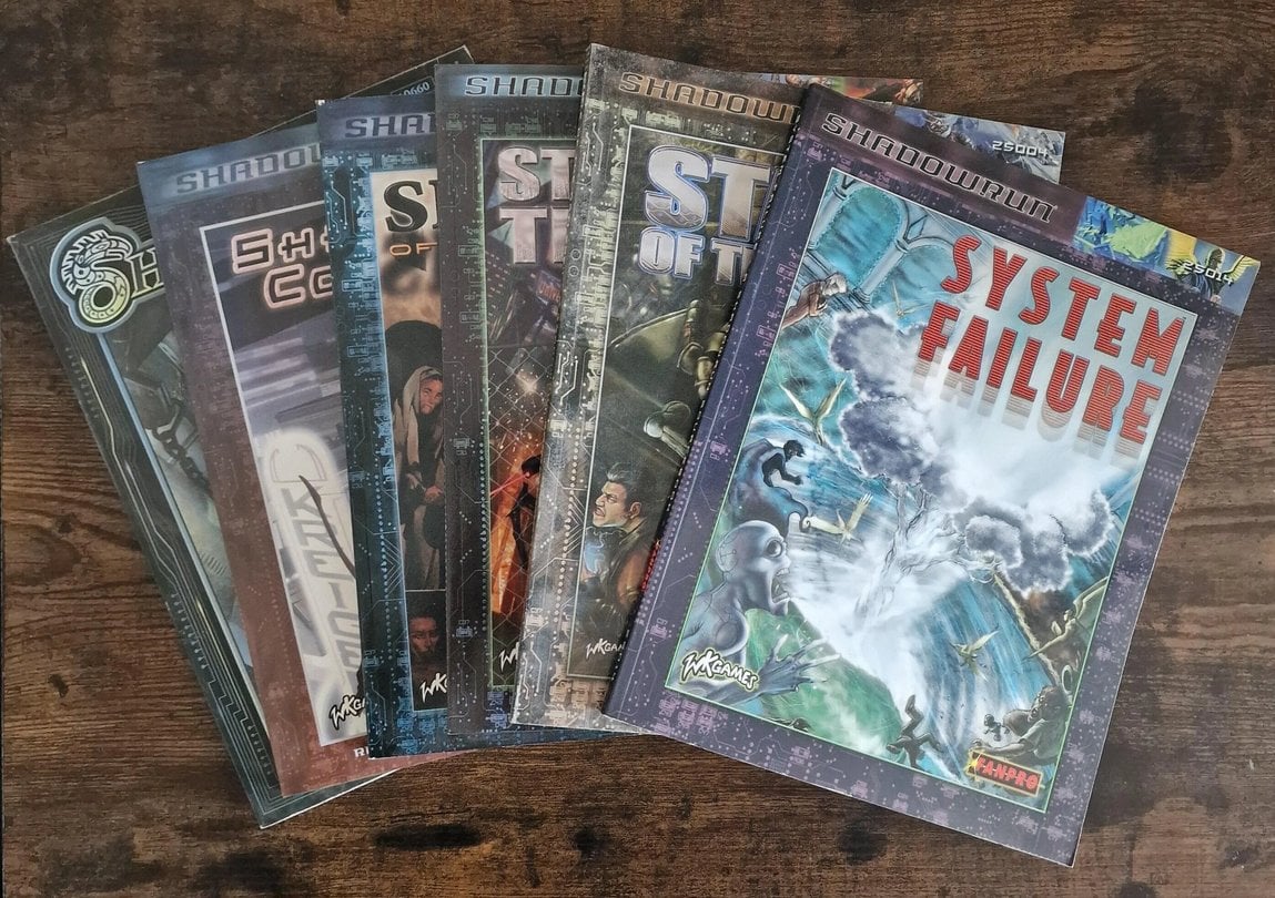 Источник: miniaturesandgames.co.uk / Во вселенной Shadowrun вышло множество книг