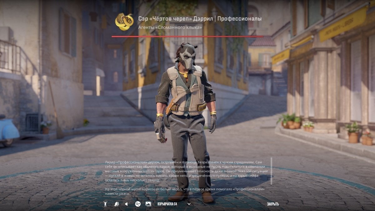 Источник: CQ.ru / Скин агента и его описание в КС2