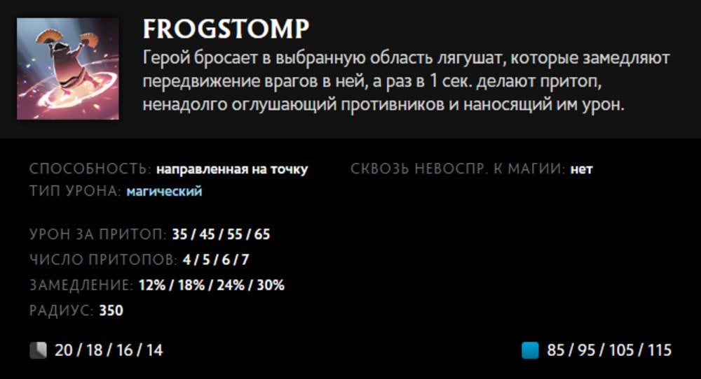 Скриншот CQ.ru / Описание умения