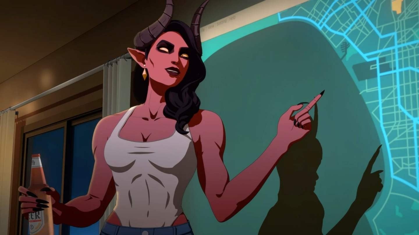 Из Dispatch вырезали героя в стиле Кейпопохотницы на демонов