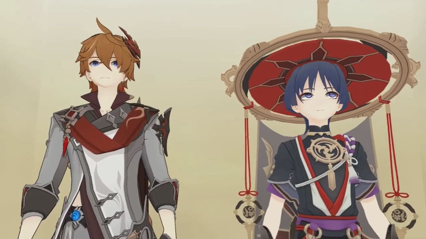 Источник: CQ.ru / Тарталья и Скара едут в офис Фатуи (наверное)