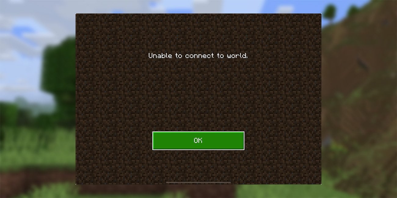 Источник: CQ.ru / Ошибка Unable to connect to world