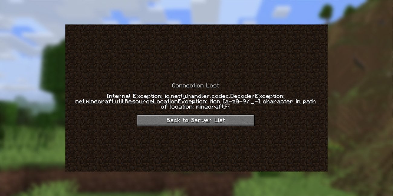 Источник: CQ.ru / Ошибка Internal Exception: io.netty