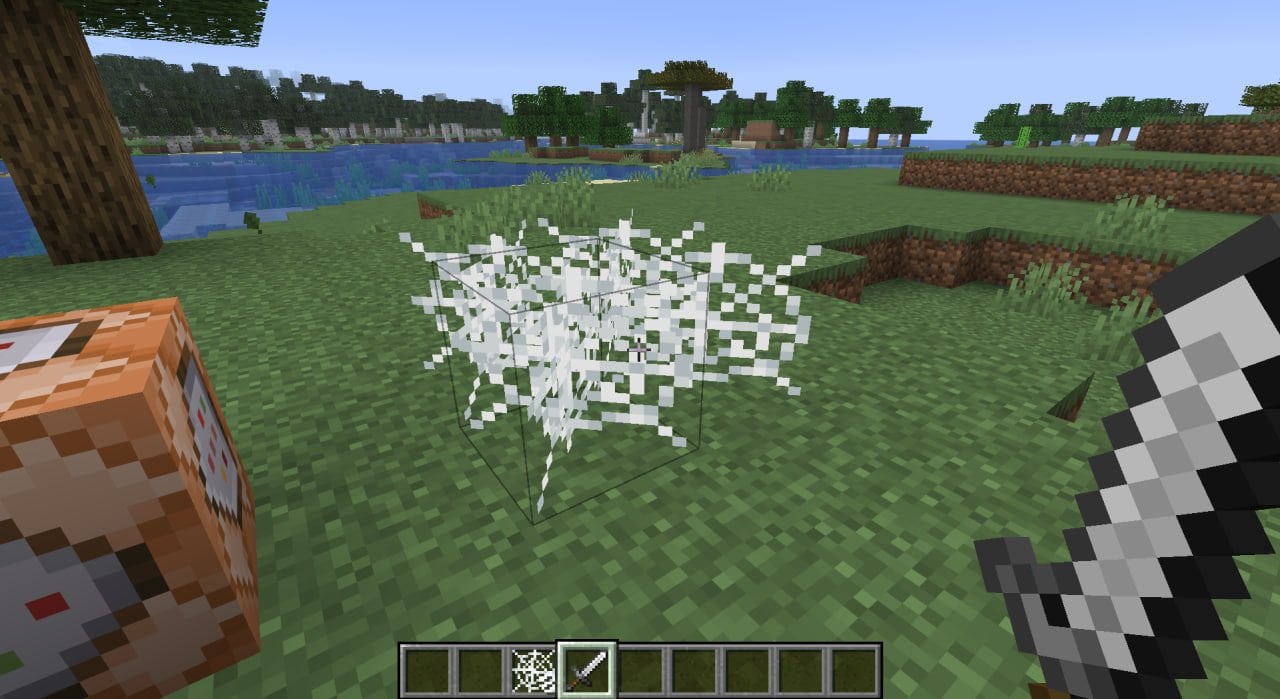 Источник: CQ.ru / Крафт паутины в Майнкрафт