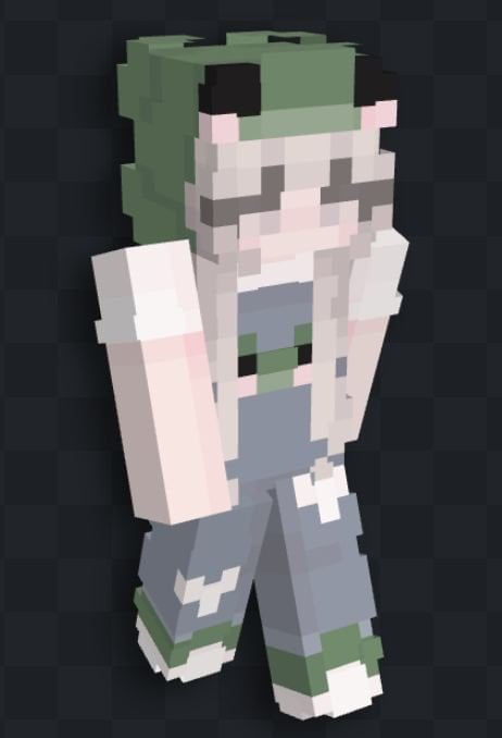 Источник: скриншот CQ.ru / Парные скины для девочек в Майнкрафт