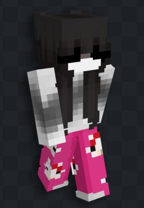 Источник: скриншот CQ.ru / Парные скины для девочек в Майнкрафт