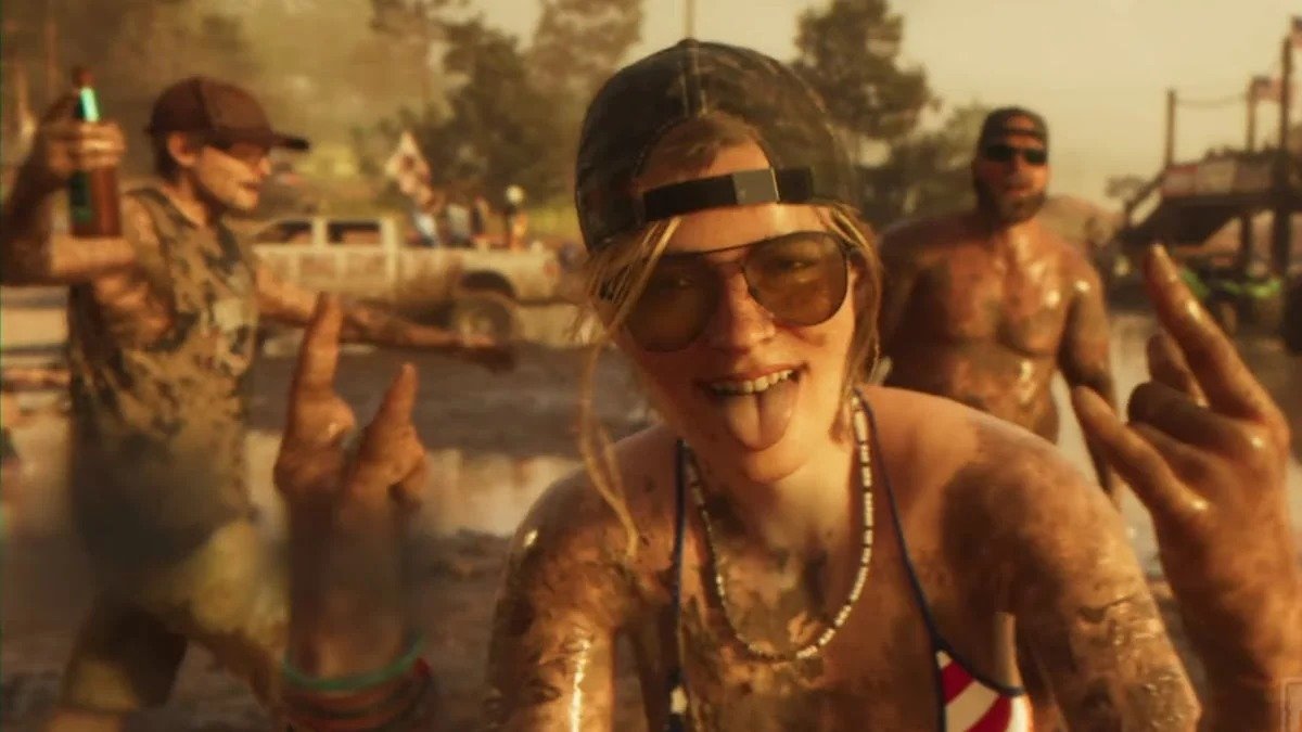 Кадр из трейлера GTA 6