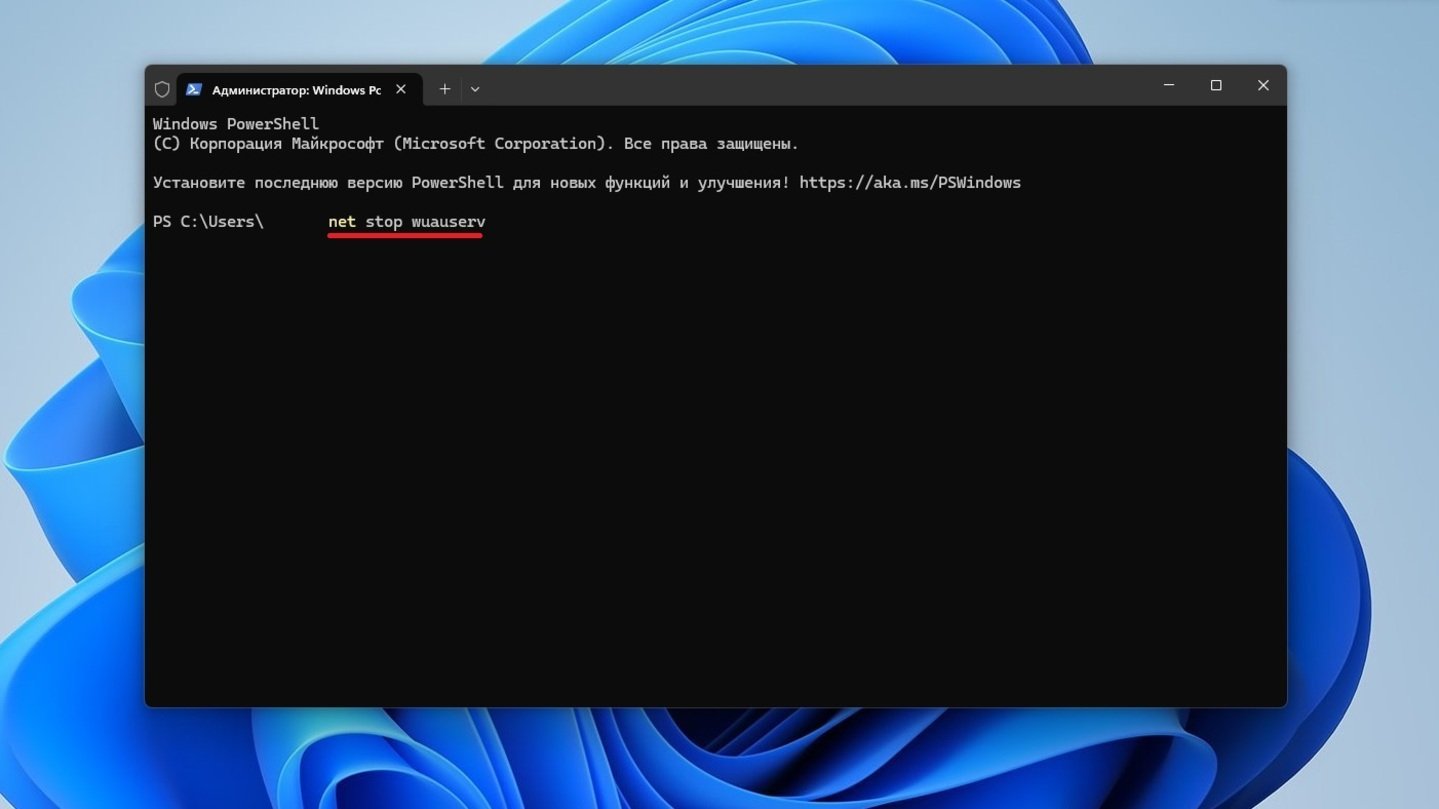 Источники: CQ / Сброс Windows Update