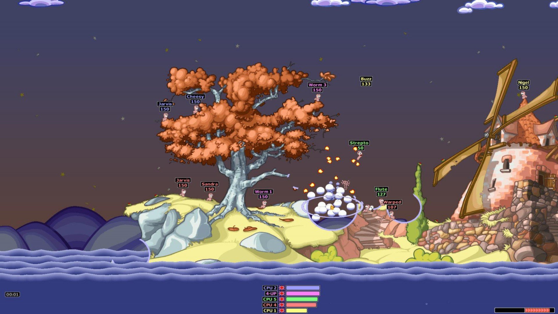 Скриншот Worms Armageddon