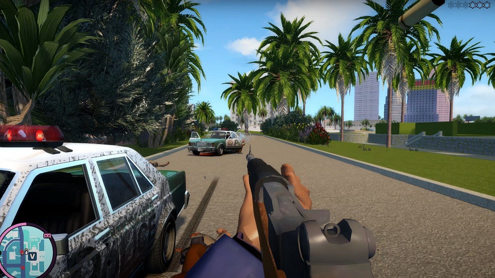В фанатский ремейк GTA Vice City можно сыграть от первого лица благодаря моду