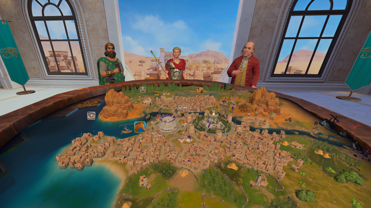 В Civilization 7 можно будет играть в VR  вот как это будет выглядеть