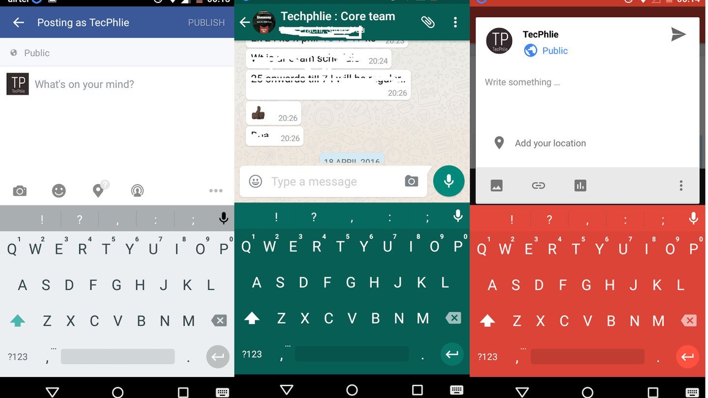 Источник: Techlie / Интерфейс Chrooma Keyboard