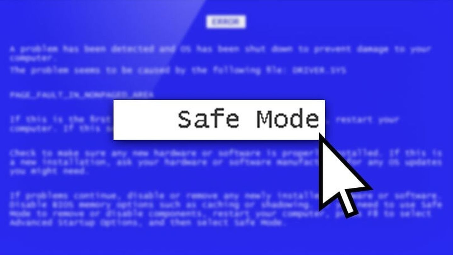 Источник: PC Mag / Safe mode — безопасный режим