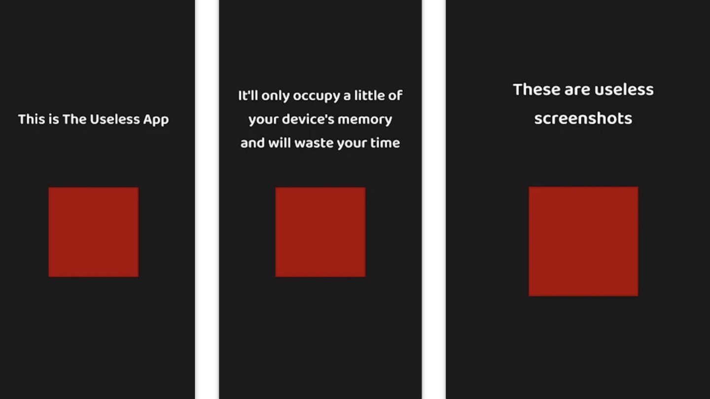 Источник: Play Google / The Useless App