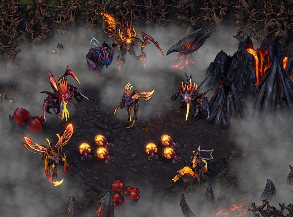 Источник: Steam / Фракция Рой в Heroes of Might & Magic: Olden Era