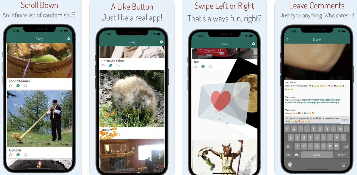 Источник: App Store / Binky