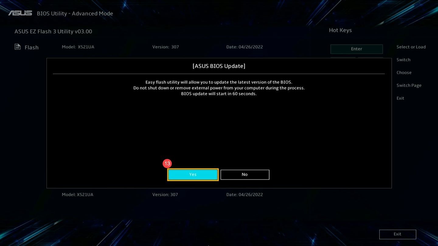Источник: ASUS / Скриншот BIOS