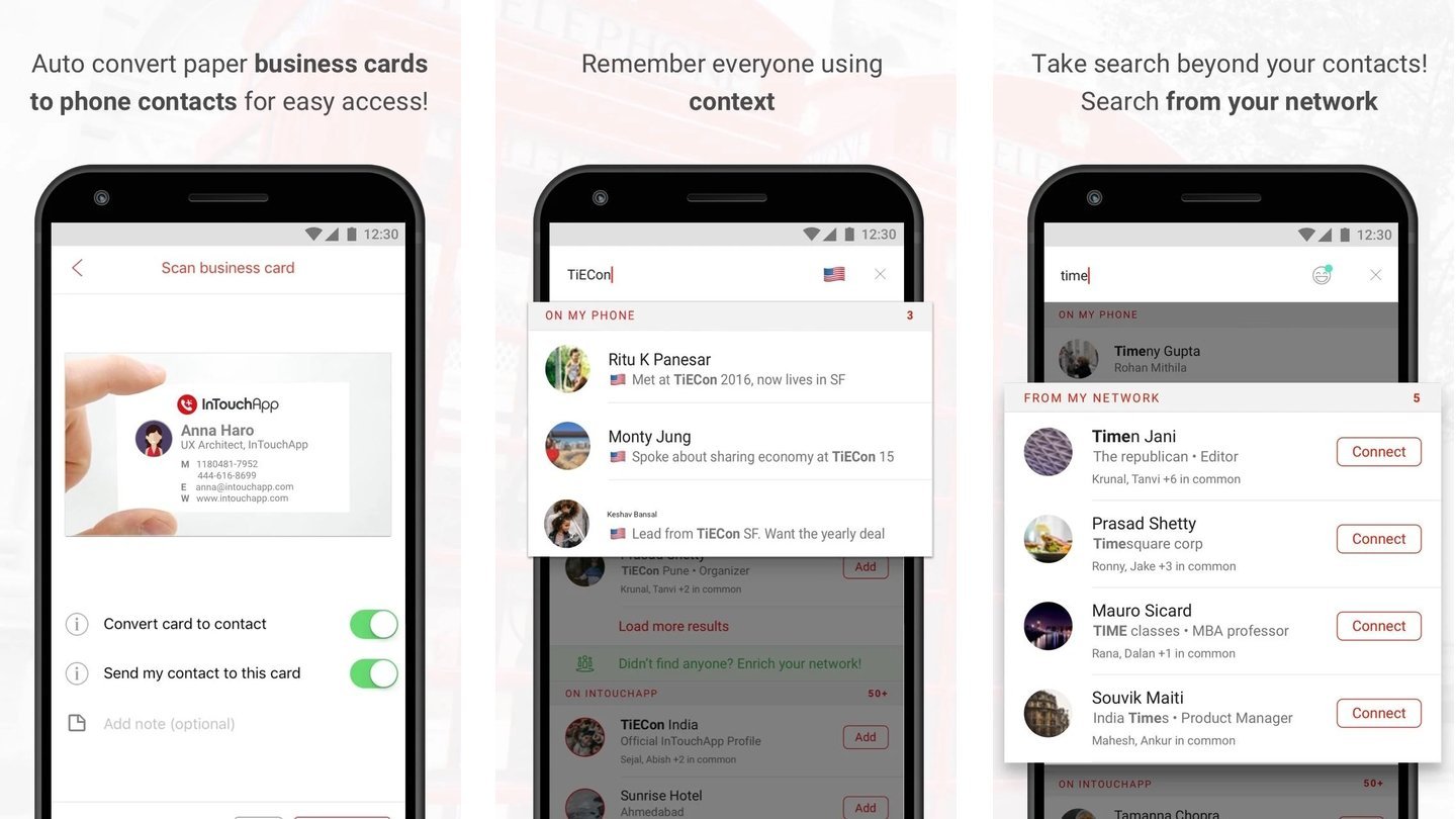Источник: Google Play / Скриншот InTouch Contacts & Caller ID